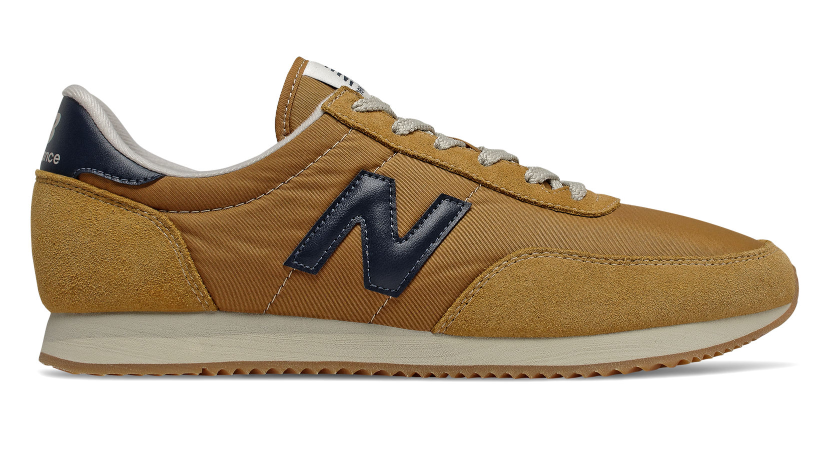 new balance mostaza hombre