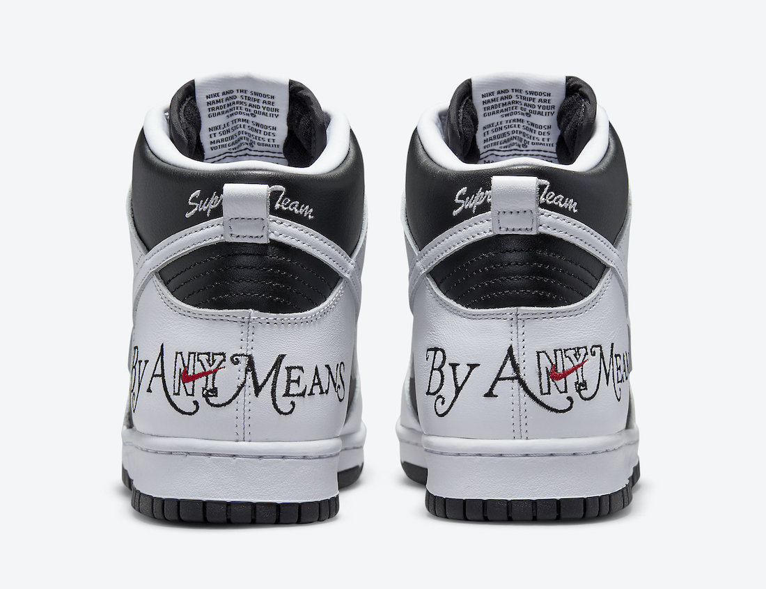 Supreme x Nike SB Dunk High “By Any Means” Supreme x Nike SB Dunk High “By Any Means”