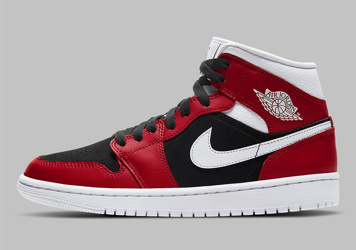 air jordan 1 mid rojo air jordan 1 mid rojo