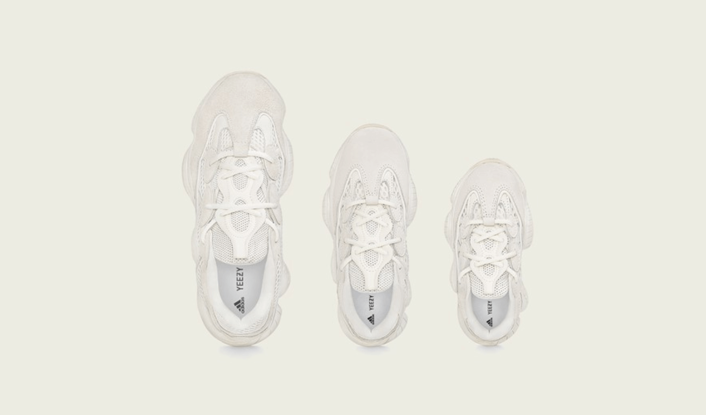 ADIDAS YEEZY 500 ‘BONE WHITE’ ADIDAS YEEZY 500 ‘BONE WHITE’