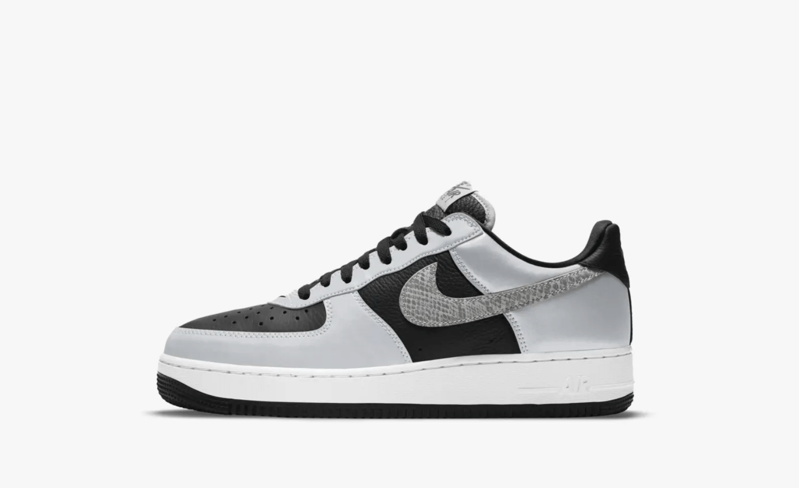 Nike air force plateadas on sale