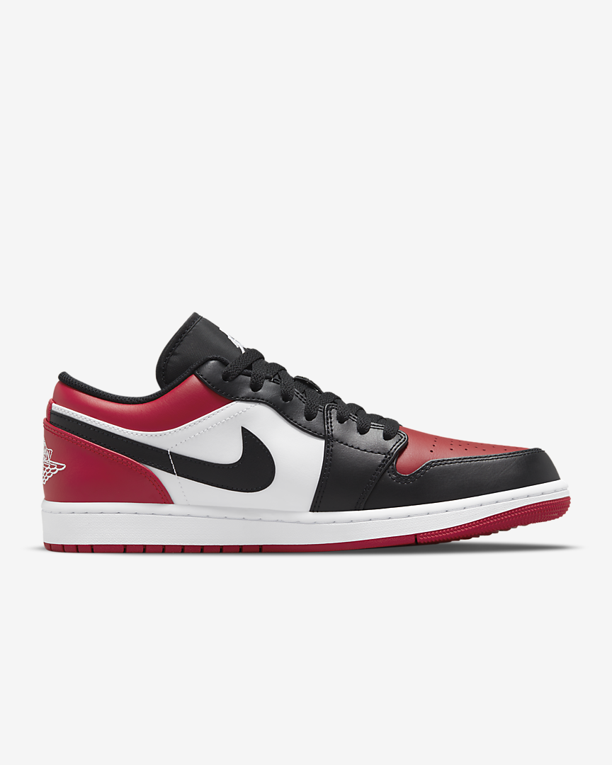 Air Jordan 1 Low Bred Toe 2022