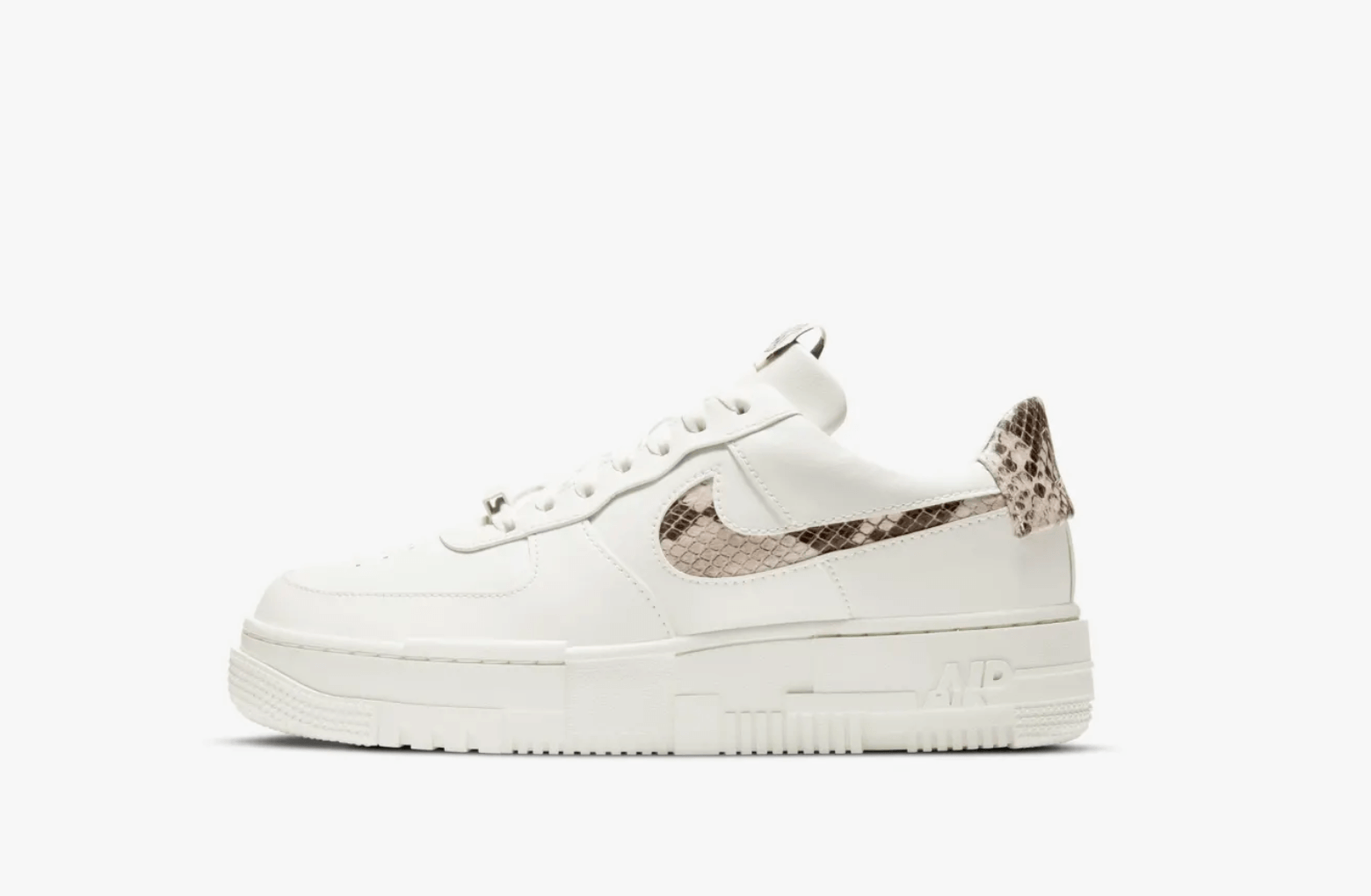 zapatillas NIKE Air Force 1 Pixel Sail Snake 2021