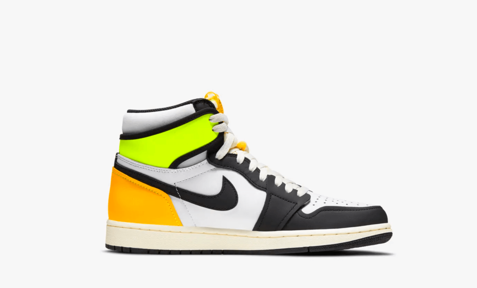 zapatillas Air Jordan 1 Volt Gold 2020 colores flúor