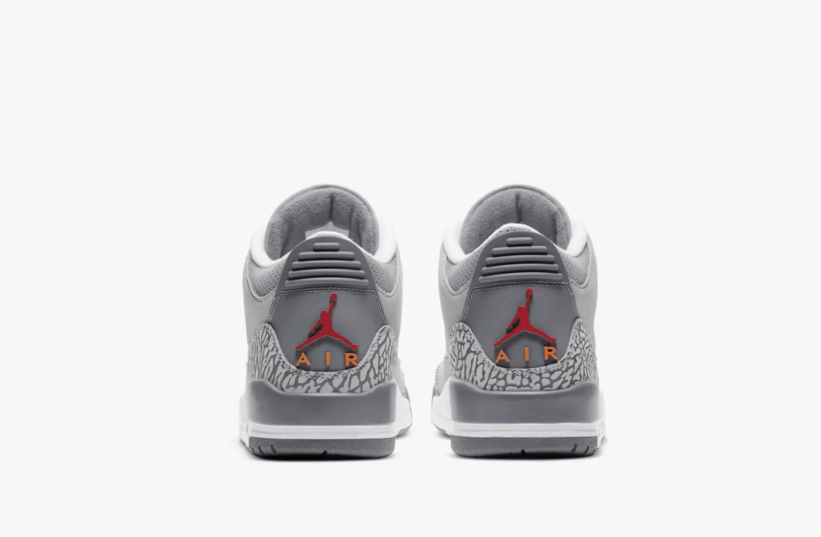 zapatillas Air Jordan 3 Cool Grey 2021 estampado de elefante
