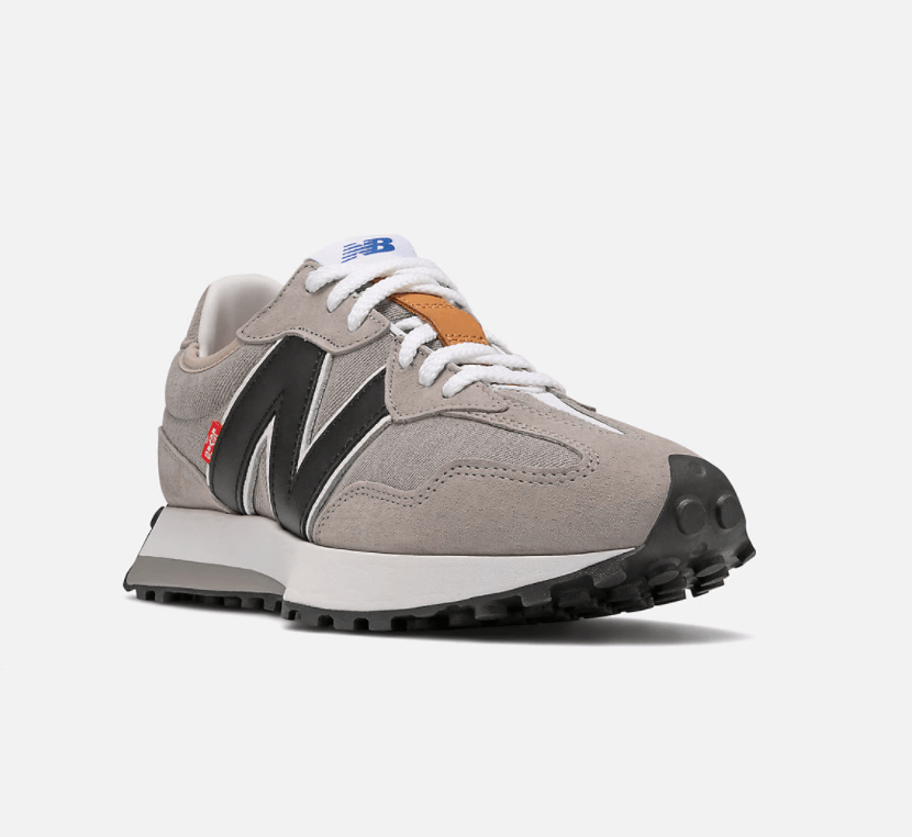 Zapatillas New Balance 327 x Levis color azul y gris