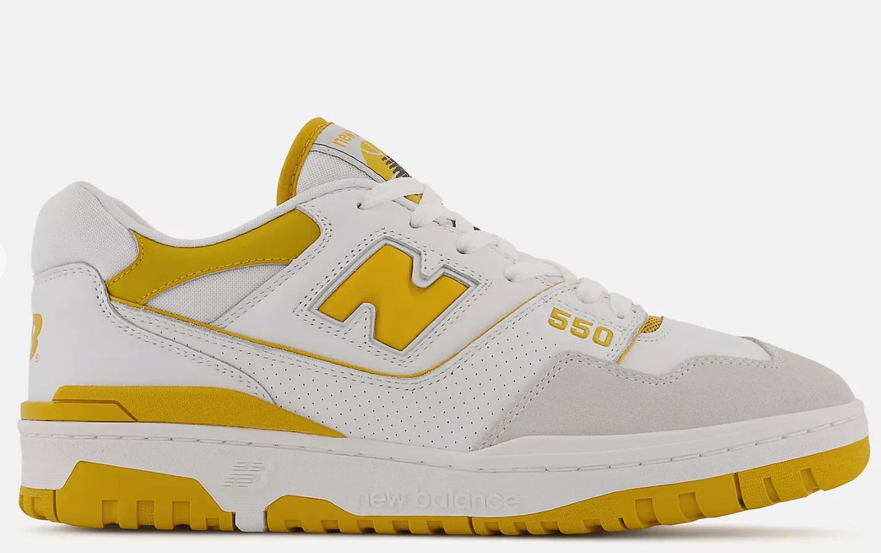 New Balance 550 Sea Salt Varsity Gold (2021)