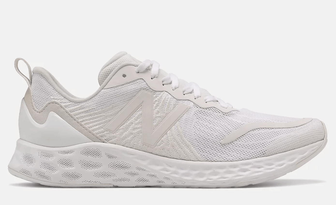 zapatillas New Balance Fresh Foam Tempo 2021 color blanco