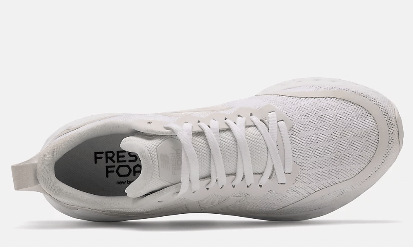 zapatillas New Balance Fresh Foam Tempo 2021 color blanco