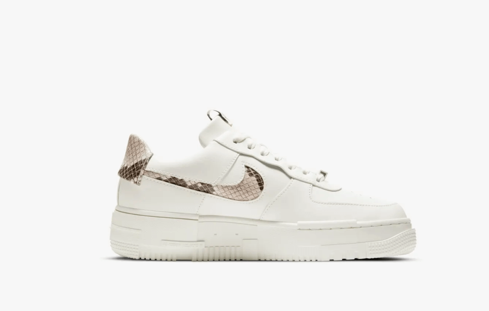 zapatillas NIKE Air Force 1 Pixel Sail Snake 2021