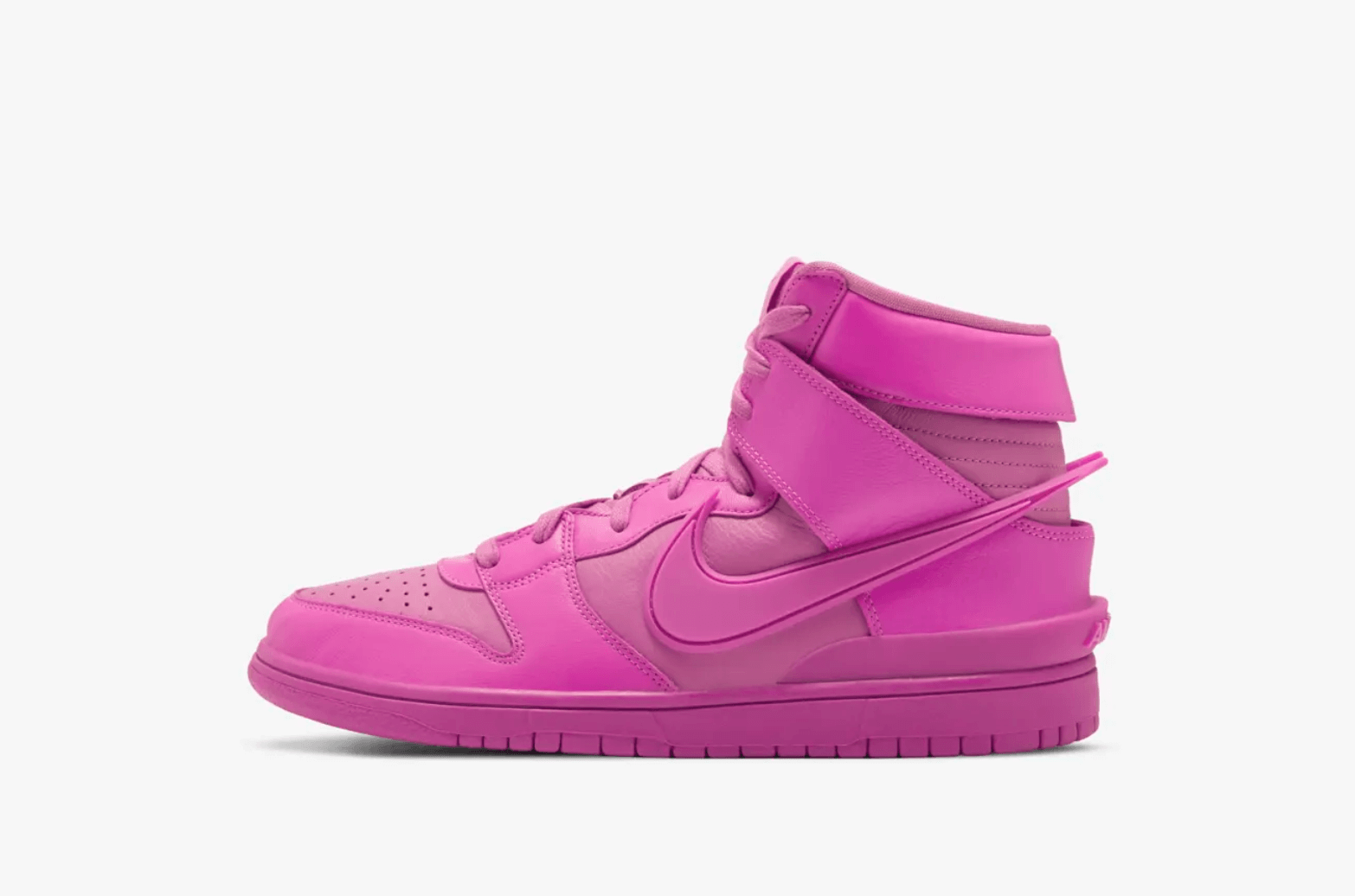 🥇 NIKE Dunk High x AMBUSH Fuchsia 2021| zapatillasysneakers.com