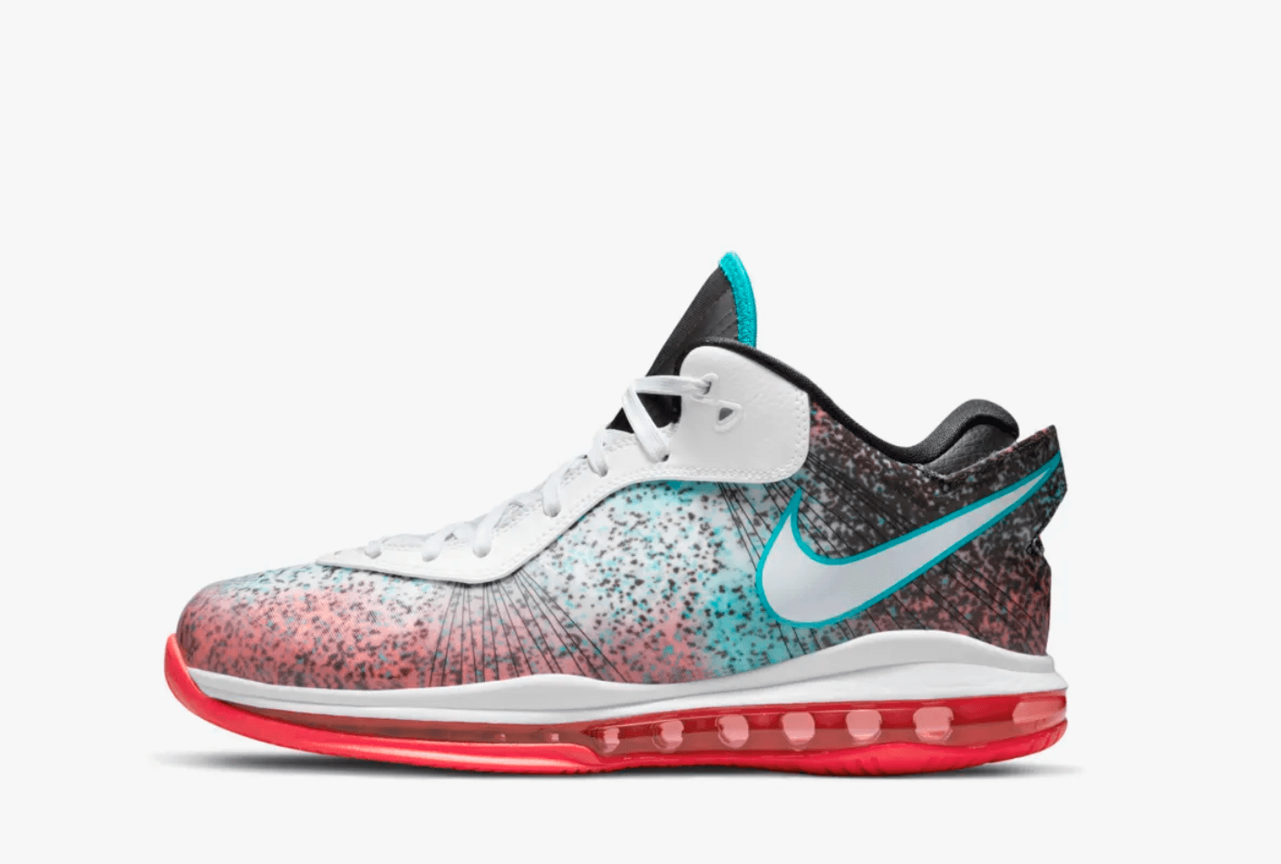 zapatillas Nike Lebron 8 v/2 Low Miami Nights 2021 