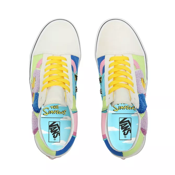 ZAPATILLAS OLD SKOOL DE LAS BOUVIER THE SIMPSONS X VANS