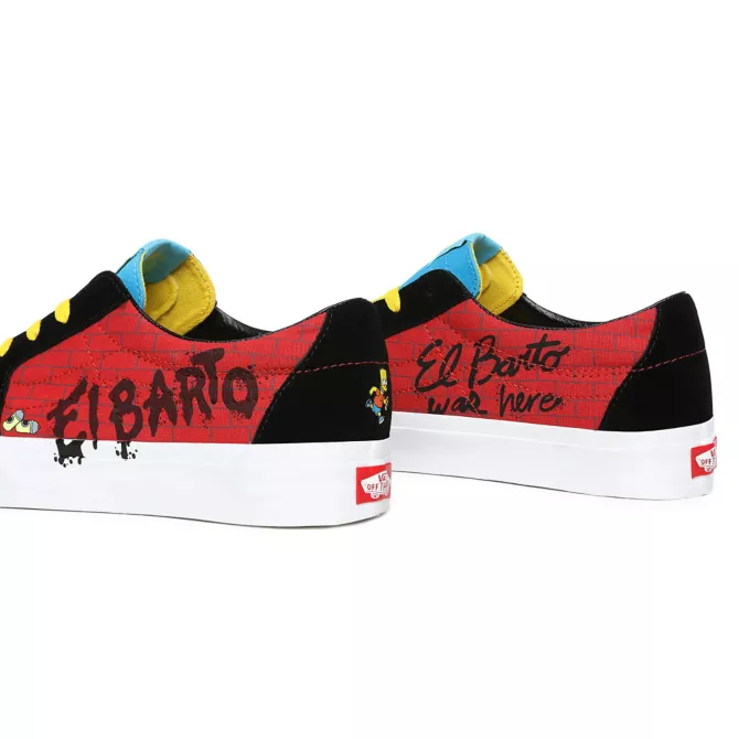 ZAPATILLAS SK8-LOW EL BARTO THE SIMPSONS X VANS