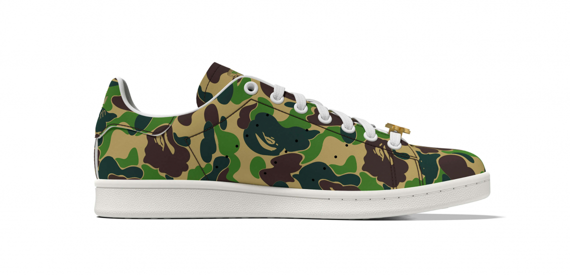 ADIDAS ORIGINALS STAN SMITH BAPE