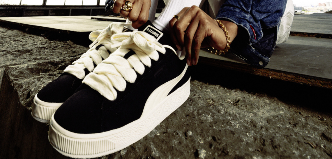 PUMA x PLEASURES Suede XL"