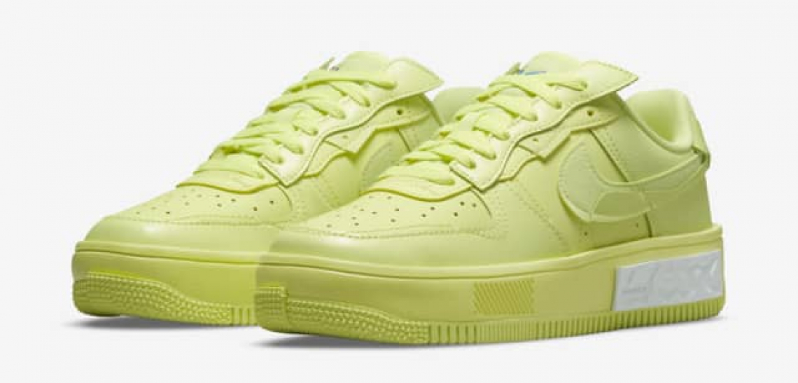 Nike air force 2025 1 mujer amarillas