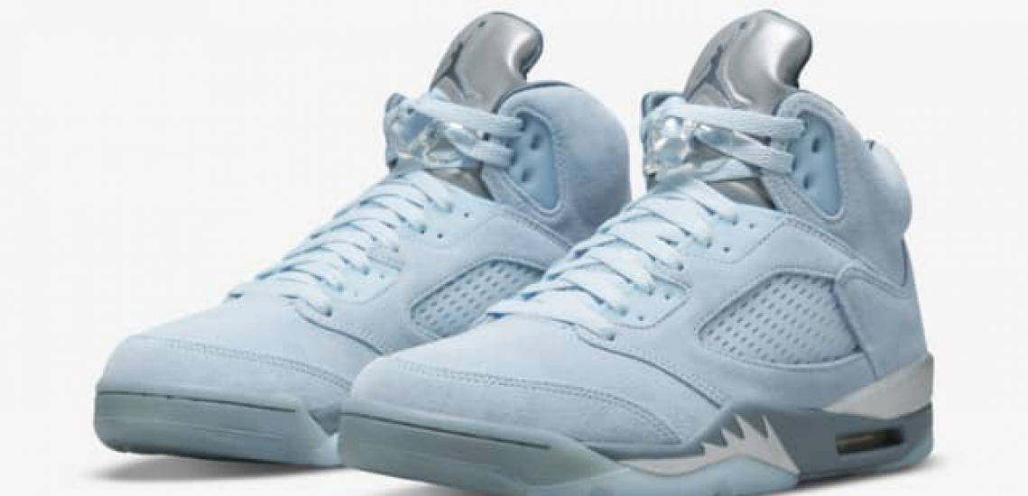 zapatillas Air Jordan 5 Bluebird para mujer 2021