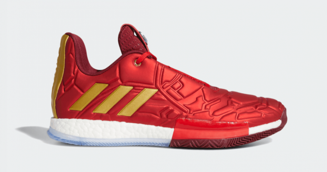 Imagen de las Adidas Iron Man de ‘Avengers: Endgame’ 