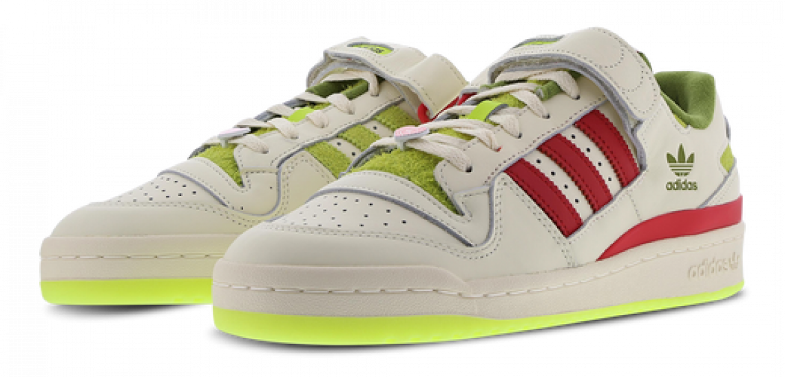 adidas The Grinch Forum Low Foot Locker