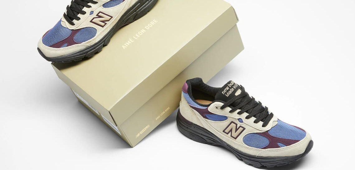 New balance best sale 993 azul claro