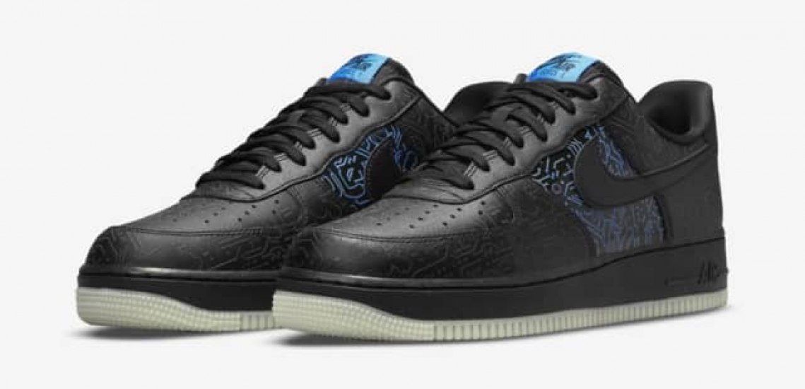SPACE JAM Y EL UNVIERSO CIBERNETICO EN ESTAS AIR FORCE 1 zapatillasysneakers