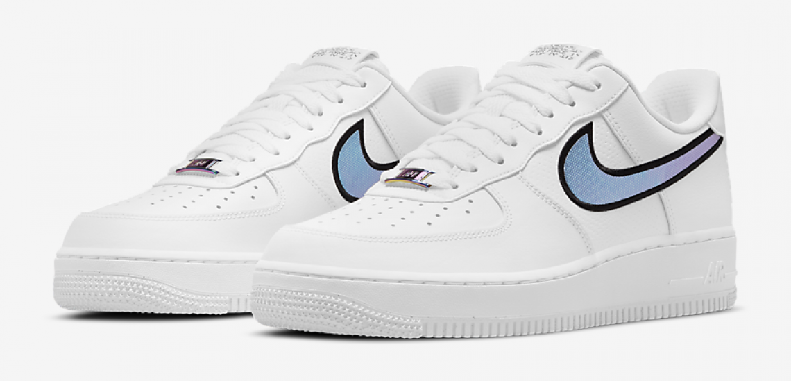 🥇 Nike Air 1 White Iridescent 2021 + TOP+ zapatillasysneakers.com