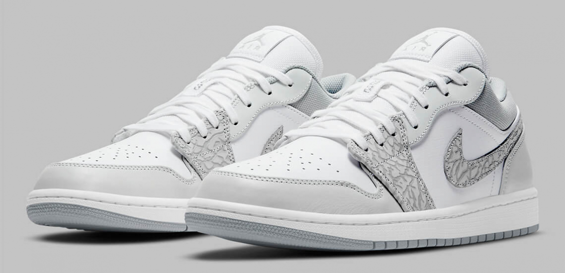 zapatillas  Jordan 1 Low Dons Elephant Print 2020