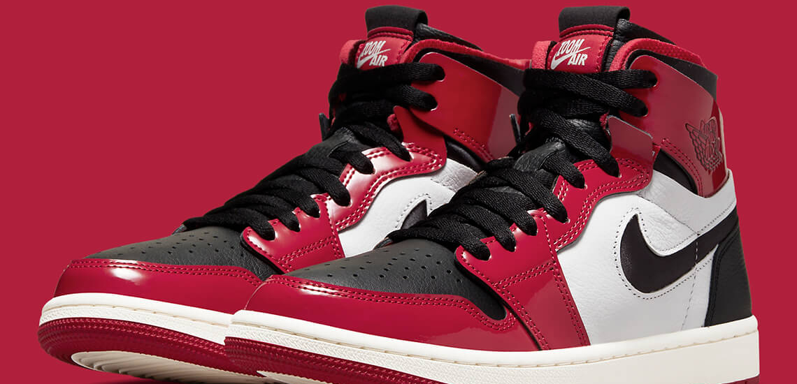 Air Jordan 1 Zoom CMFT “Patent Red” 2022