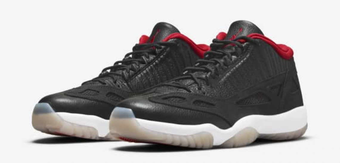 zapatillas Air Jordan 11 Low IE Bred 2021 zapatillas Air Jordan 11 Low IE Bred 2021