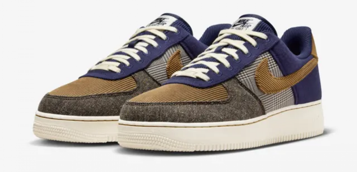 Air Force 1 '07 Winter Ale Brown and Midnight Navy