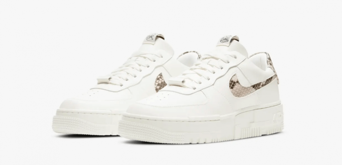 Premedicación Tener un picnic local 🥇NIKE Air Force 1 Pixel Sail Snake 2021 | zapatillasysneakers.com