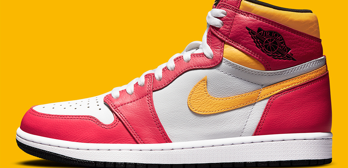 Air Jodan 1 Retro High OG Light Fusion Red_2