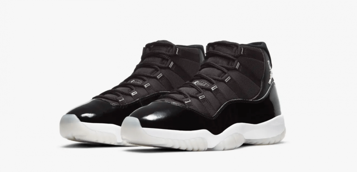 Tenis jordan 11 2025 blanco con negro