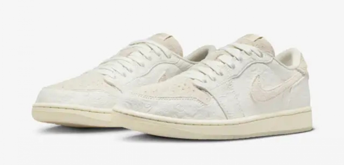 Air Jordan 1 Low x Chris Paul Light Cream and Sail