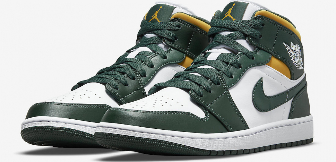 Jordan 1 blanco con verde outlet