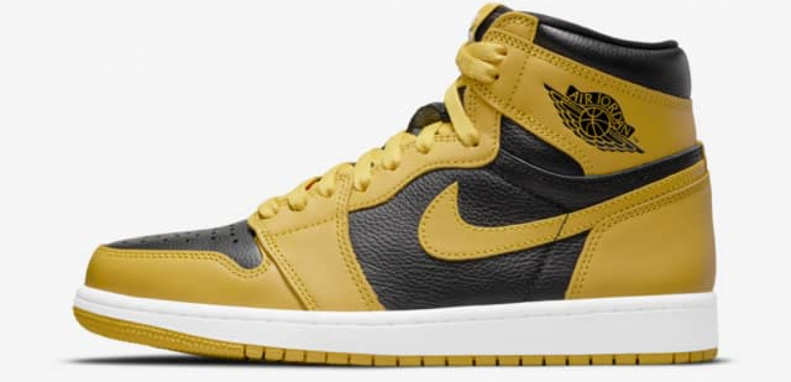 AIR JORDAN 1 RETRO OG AMARILLO Y NEGRO zapatillasysneakers