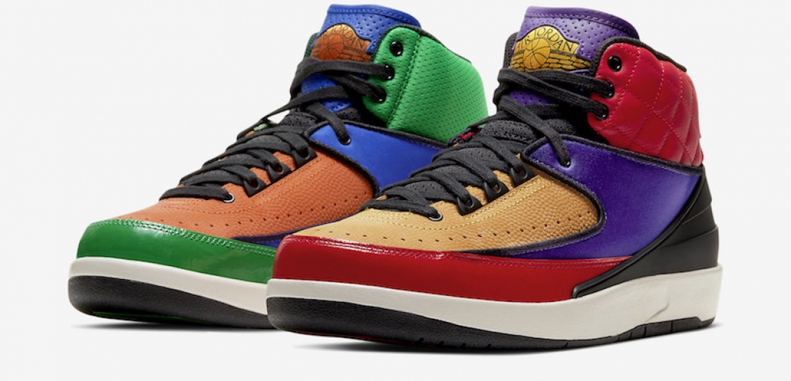 Negociar Tranquilizar Diez AIR JORDAN 2 MULTICOLOR todos los RIVALES de MICHAEL JORDAN en la NBA  zapatillasysneakers.com