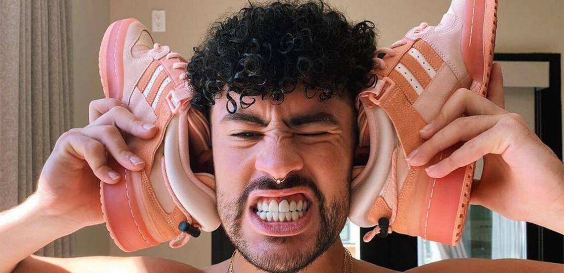 zapatillas Bad Bunny x Adidas Forum Buckle low pink 2021