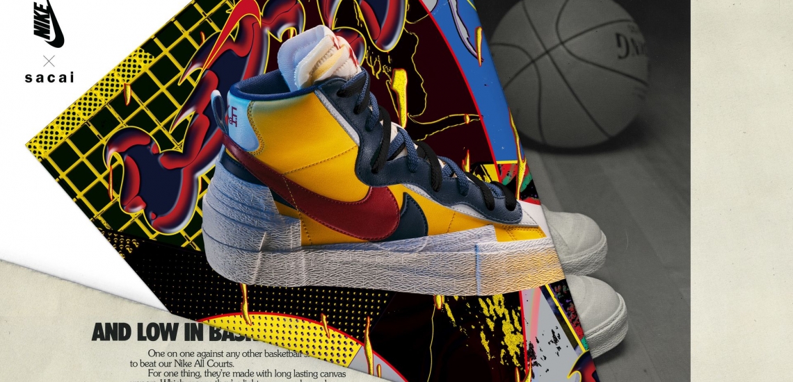 Nike x Sacai Blazer Mid