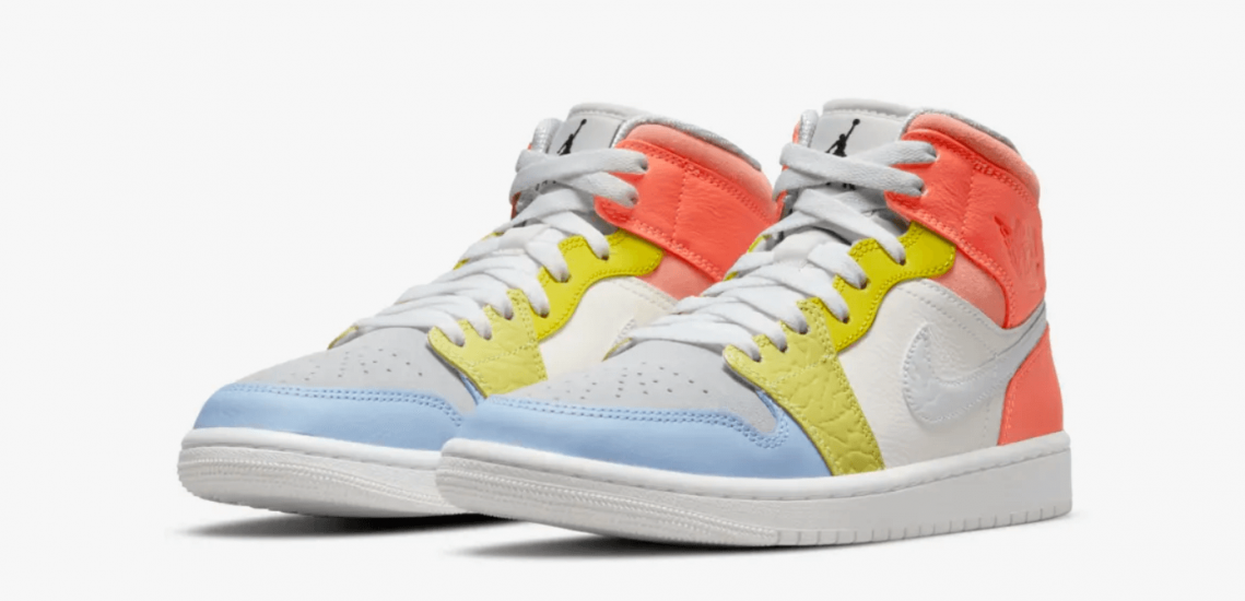 Tenis michael top jordan para mujer