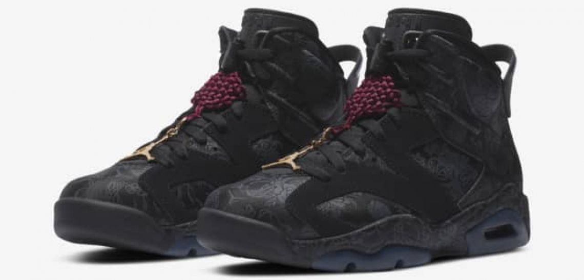 Air Jordan 6 Singles' Day Triple Black