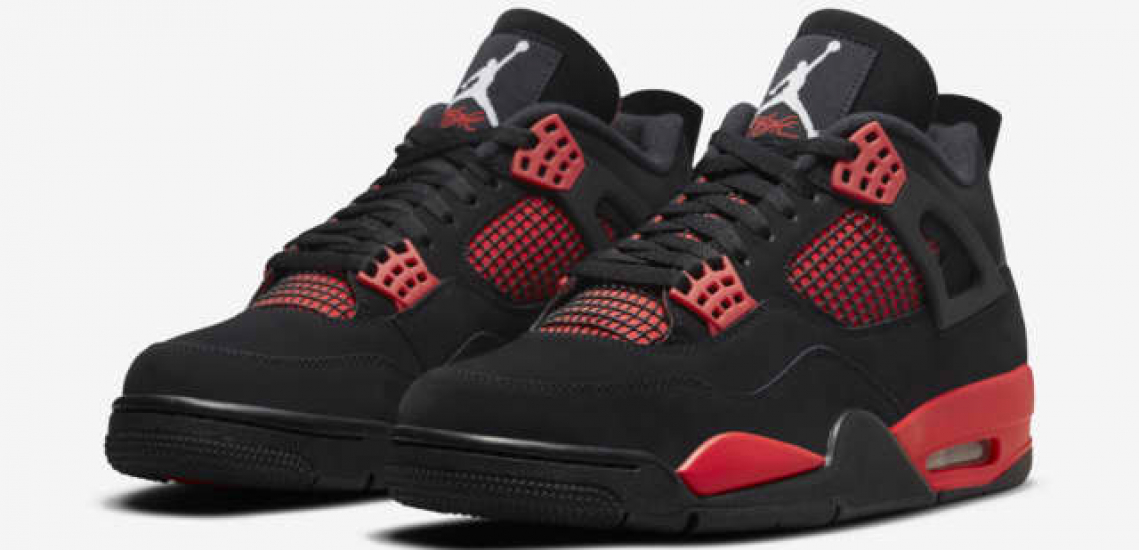 🥇 AIR JORDAN 4 Crimson AJ 2022| zapatillasysneakers.com