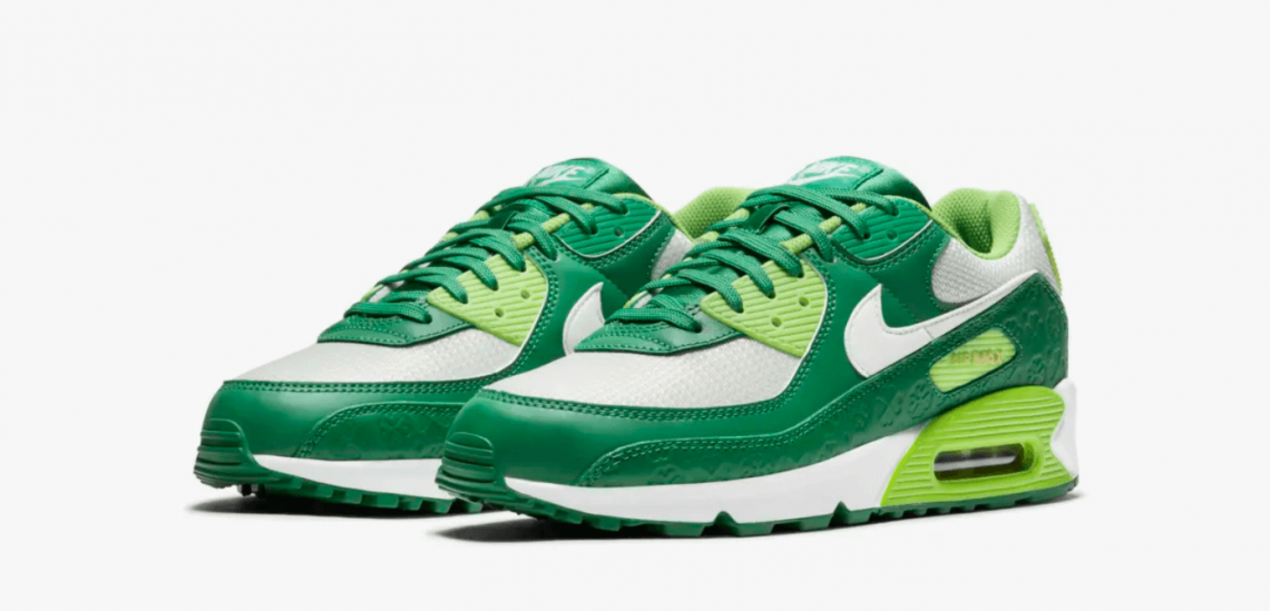 NIKE Air Max 90 St. Patrick s Day TOP TOP