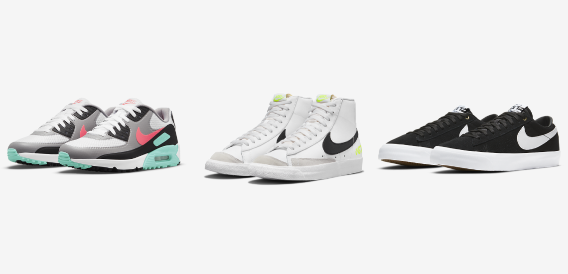 Descuento Nike Blazer Mid Blazer Low Air Max 90