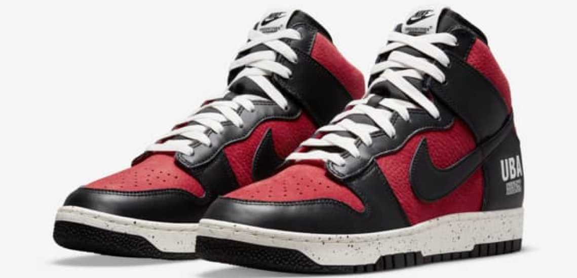 Novedad Nike Dunk High 1985 x UNDERCOVER Gym Red zapatillasysneakers