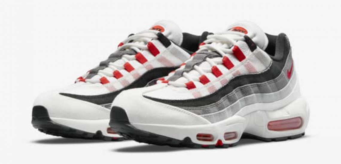 Nike air max 2024 95 mujer rojas