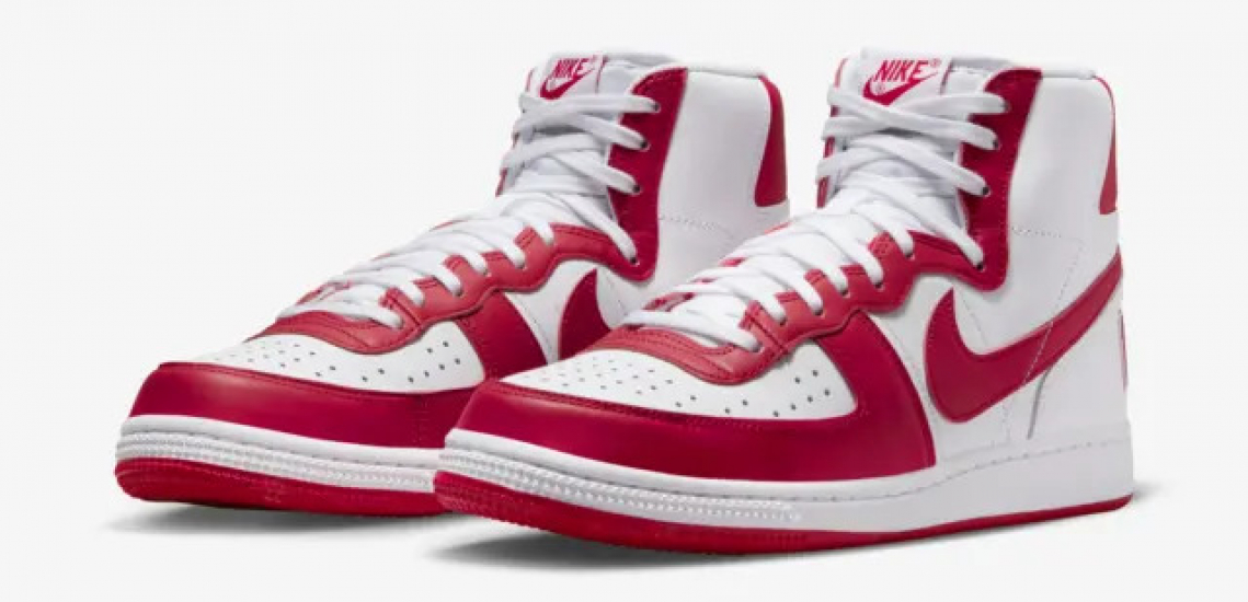 Nike Terminator High University Red and White
