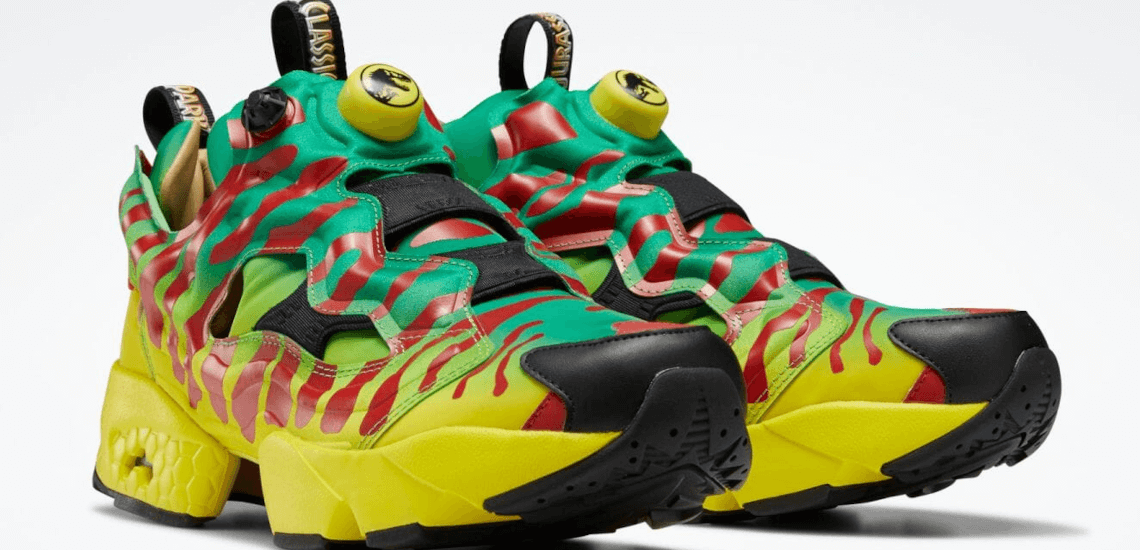 zapatillas Reebok Instapump Fury Jurassic Park 2021 