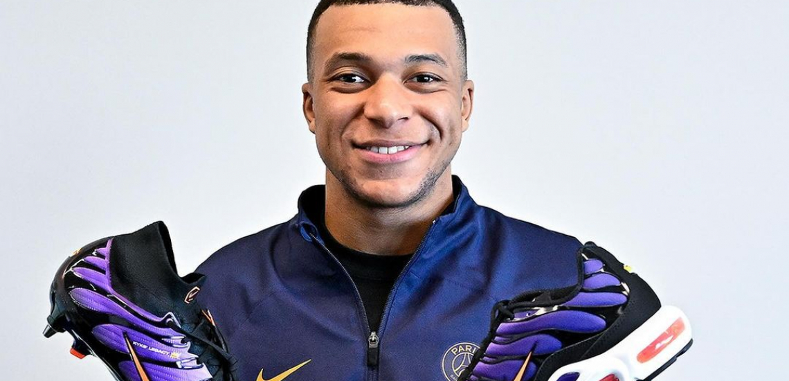 Kylian Mbappé Nike TN Mercurial